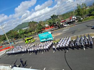 Upacara Harhubnas Se-Eks Karesidenan Kedu di Terminal Tipe A Tidar
