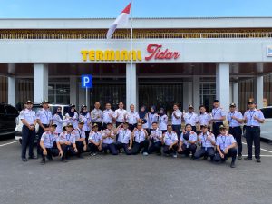 Kunjungan Lapangan Peserta Diklat Hospitality di Terminal Tidar