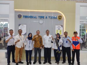Kunjungan Kerja Direktur Prasarana Ke Terminal Tidar
