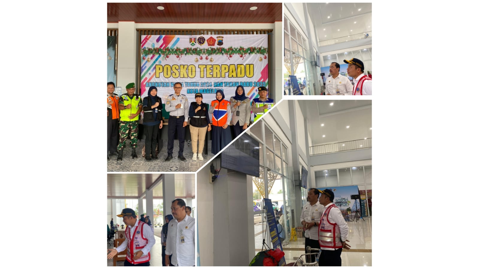 Kunjungan Direktur Sarana Transportasi Jalan dan Sekretaris KNKT Kemenhub di Terminal Tidar