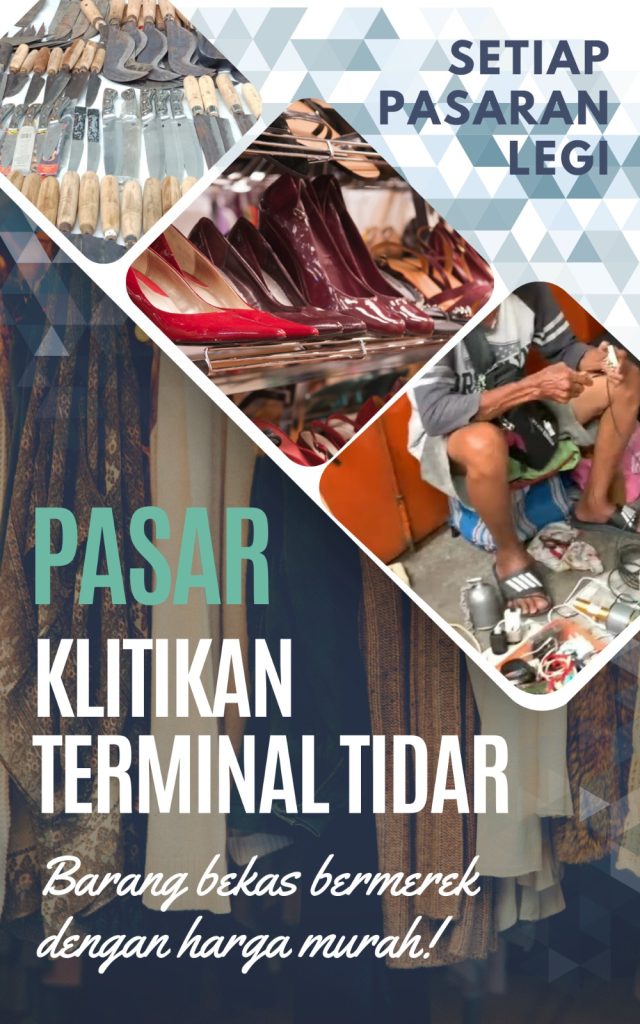 Terminal Tidar “LEGI” ada Pasar Klitikan