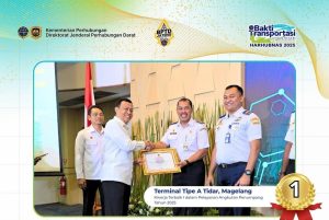 Terminal Tidar Magelang Raih Perhargaan Pelayanan Angkutan Penumpang Terminal Terbaik 2025 Se-Indonesia